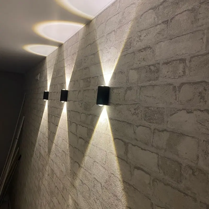 Applique da parete lampada da parete moderna per esterni Design moderna lampada da parete a Led per soggiorno su e giù montato in casa