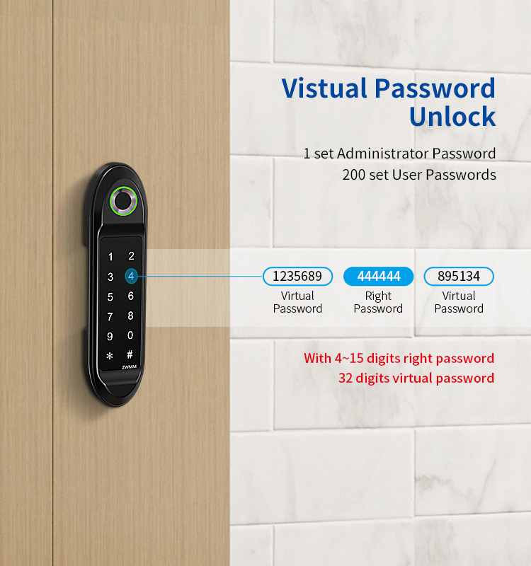 Tediton Fingerprint  Intelligent Electronic Lock for Cabinet Locker