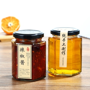 โถแก้วดองน้ำผึ้งทรงหกเหลี่ยม730มล. 180มล. 280มล. 45มล. 380มล. 500มล. มล. - Product Image 4
