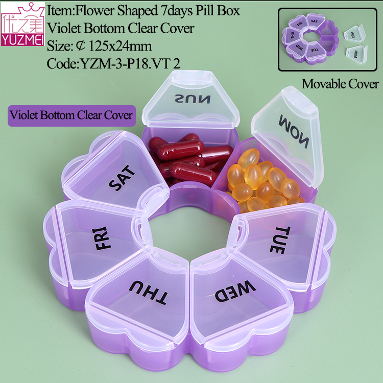 P18: Copertura trasparente inferiore viola