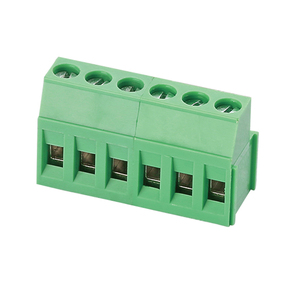 5.0毫米5.08毫米间距pcb连接器端子块公母安装螺钉线推动电缆5 6 8 4针连接器 - Product Image 4