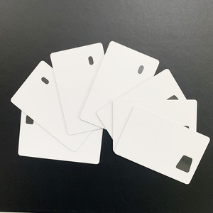 工厂价格聚碳酸酯PC身份证空白照片身份证带透明窗口卡 - Product Image 3