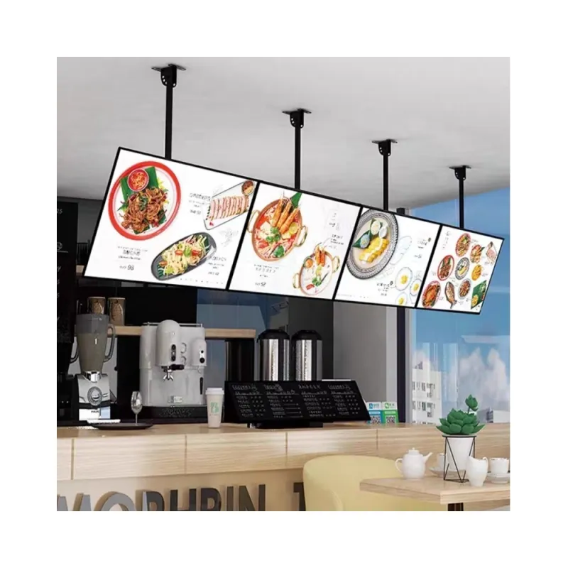 Handiness LED Snap frame publicidad caja de luz restaurante publicidad montaje en pared tablero de menú, caja de luz LED de aluminio