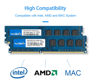 TECMIYO Günstiger Preis DDR3 8GB Ram PC3 12800U 1600MHz unberfferter Desktop-RAM-Computersp eicher - Product Image 6