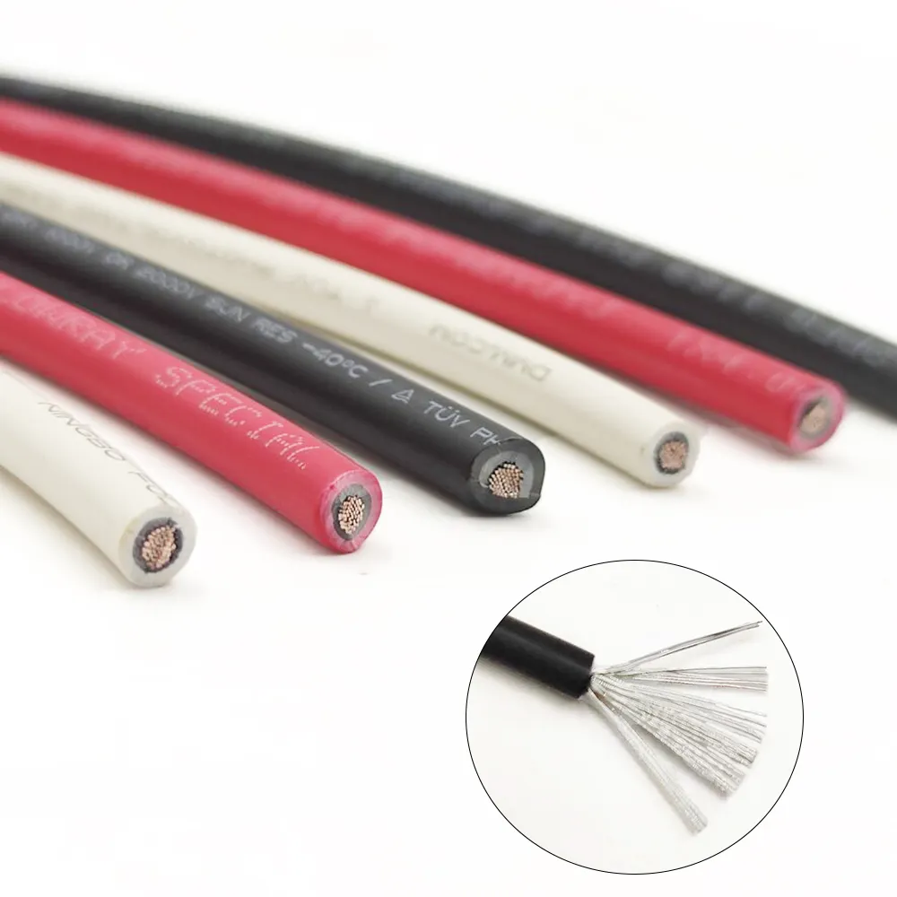 Sales promotion good price 4.0mm2 electrical wires and cables for solar PV system