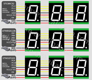 LED-595-302 Display-Modul Led RED Farbe 74hc595 Statischer Antrieb 3-Zoll 2-Zahl digitales Rohr-Display-Modul - Product Image 6