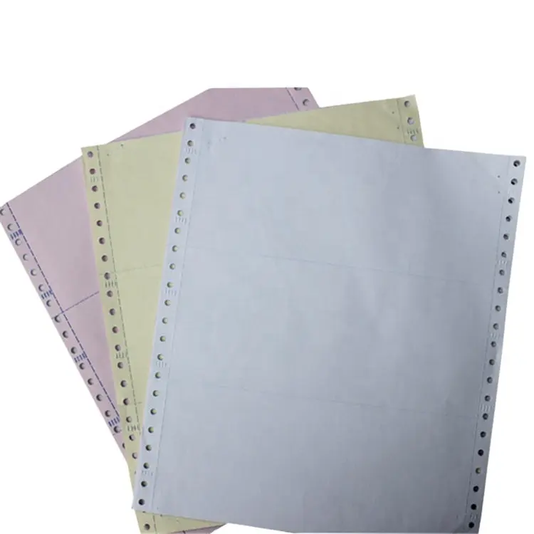 low price wholesale price 3 part computer paper 2ply continuous 2/3 ply for office