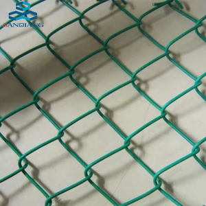 Yüksek kalite çin çit kullanılan futbol stadyumu koruyucu sınır parmaklıklı ağ satılık siklon zincir bağlantı çit - Product Image 2