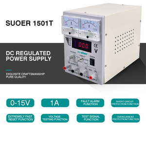 <strong>15V</strong> 1A DC Power Supply <strong>Adapter</strong> Universal Input 100-240V Compact Design CE Certified for LED Strips/Electronics/Security Cameras - Product Image 2