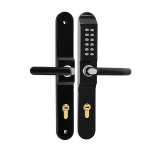 Großauftrag programm Verstärkte Zink legierung Konstruktion Gewerbliches Wohn-Dual-Use-Tor schloss mit Backup-Schlüssel eingang