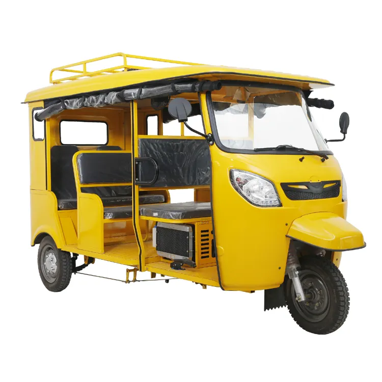 ราคาโรงงานรถแท็กซี่รุ่น6ผู้โดยสาร Tuktuk รถสามล้อน้ำมันเบนซิน/รถบรรทุกอาหาร/ออกแบบใหม่สูง Quali