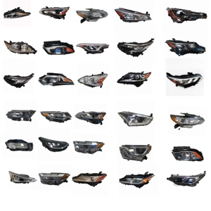 Fabrika doğrudan fiyat araba parçaları OEM 26060-4RF0B far Lens ile Nissan <span class=keywords><strong>Maxima</strong></span> S SL SV halojen ışıkları W/<span class=keywords><strong>LED</strong></span> DRL 2016-2018