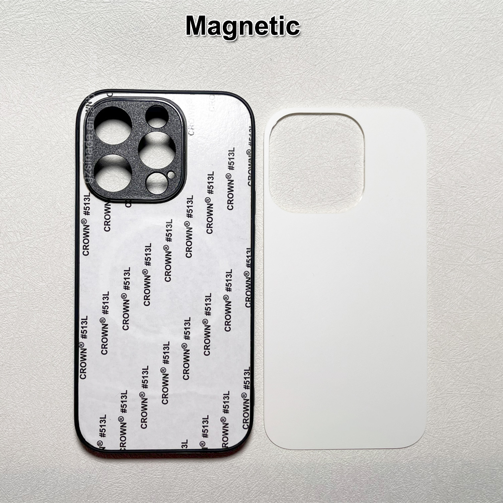Custodia magnetica nera: inserto in plastica morbida opaca senza piastra per lenti