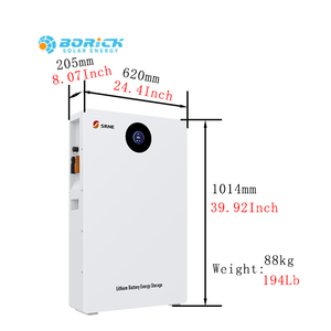 Srne 200ah 10kw 10kwh מארז סוללת ליתיום 200ah 51.2v מערכת סולארית 48v lifepo4 סוללת ליתיום יון עבור פאנל סולארי 51.2v
