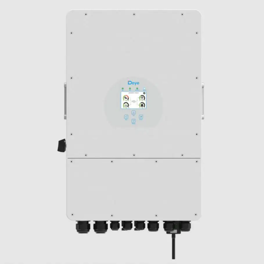 Deye wind solar 3kva 5.5kva 6kva 8kw 10kw 12kw 48V hybrid inverter single phase wifi solar inverter with mppt charge controller