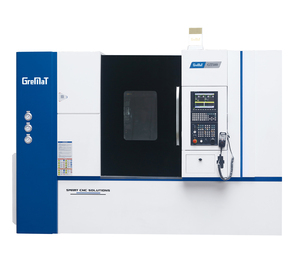 Torno Cnc de 2 husillos 2 torretas Máquina de torneado de procesamiento de piezas de metal de alta precisión GreMaT GT500 - Product Image 2