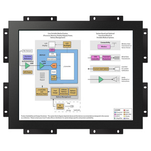 Pantalla LED táctil TFT LCD integrada, Monitor de Marco abierto de 10 a 43 pulgadas de alto brillo - Product Image 1