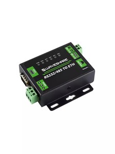 WaveShare RS232/485 a módulo Ethernet RJ45 Dual Serial Ethernet Modbus Gateway Grado industrial - Product Image 4