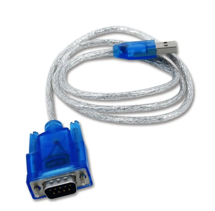 HL-340 USB TO DB9 male USB cable serial port cable usb-rs232 9 pin serial port support 64 bit HL-340 with USB cable