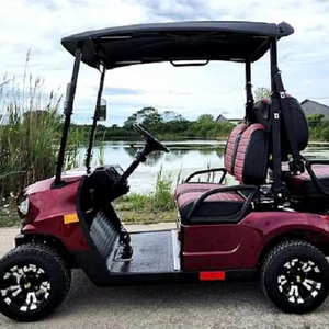 รถกอล์ฟไฟฟ้ารุ่น BFF 4-Seater สีแดงแบตเตอรี่48V ส่งตรงจากโรงงานประเทศไทย - Product Image 5