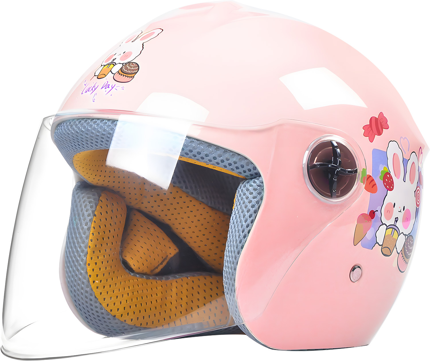 Pink rabbit