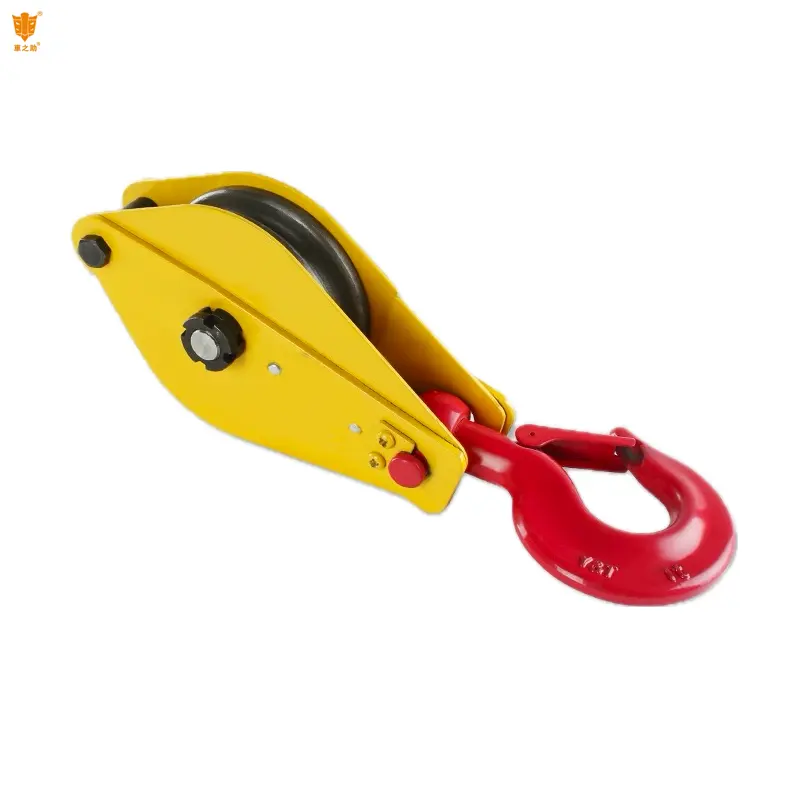 Wholesale of New Products Timing Pulley Steel Pulley Blocks Puller 0.5T 1T 2T 3T 5T 8T 10T Factory Price