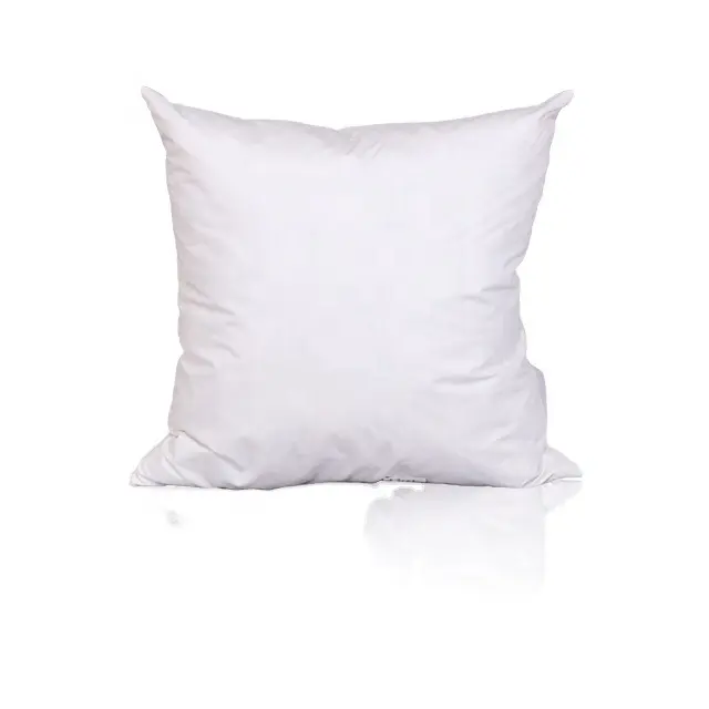 Gran oferta de fábrica, cojín más barato, almohada de plumas para decoración del hogar, textiles para el hogar