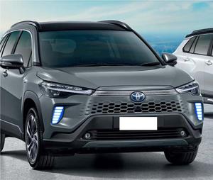 Yeni LED DRL Toyota Corolla çapraz 2024 LED gündüz koşu işık beyaz günışığı sis lambası kapak ile Amber dönüş sinyali - Product Image 5