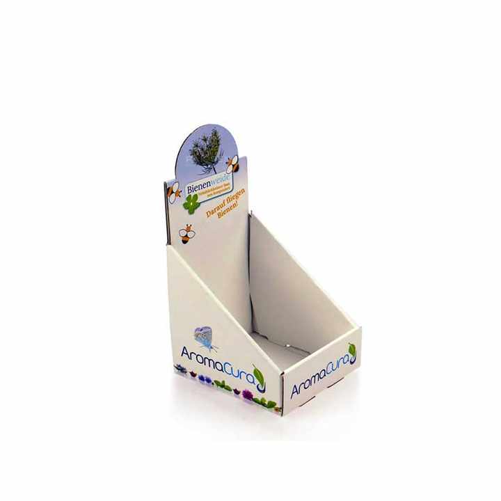 促销瓦楞POS柜台PDQ展示盒纸板柜台展示架,带液晶显示屏