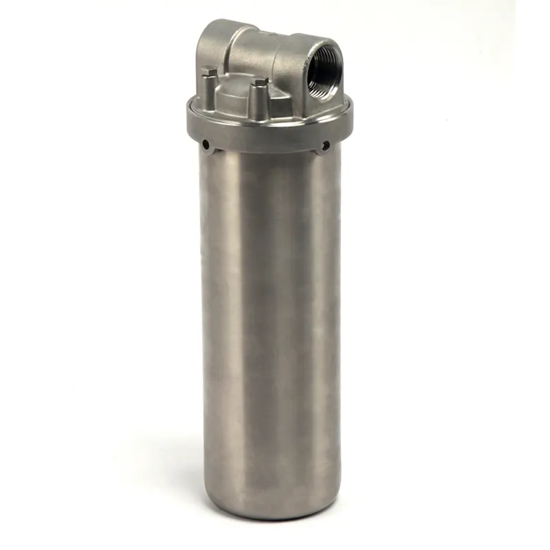 Industrial Stainless Steel air Pre Filter Housing 10 \ "20 \" 30 \ "komponen tangki air inti untuk penggunaan rumah pemurnian