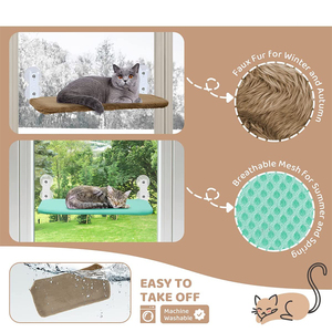 Fabrika özelleştirme ayarlanabilir kedi hhmcats kediler pencere hamak monte levrek - Product Image 5