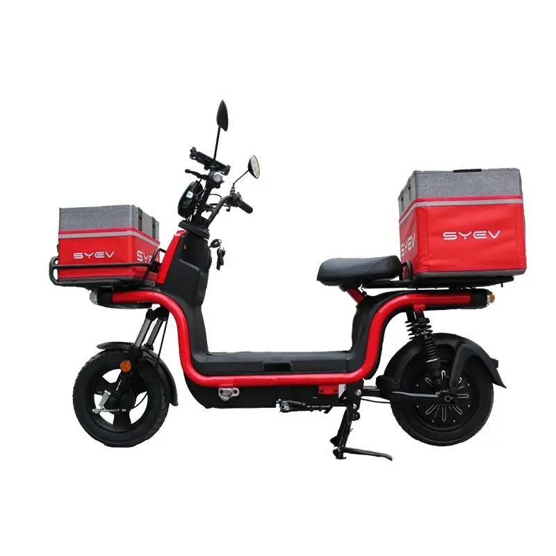 High speed 60V 1000W motor motorcycle pizza pasta food delivery electric scooters
