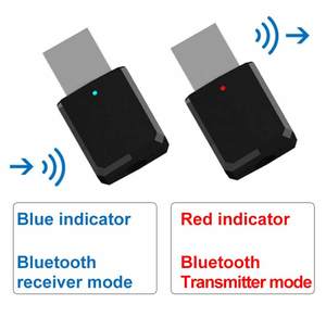 2 en 1 USB BT 5,0 Transmisor Receptor AUX Adaptador de audio para TV/PC/Coche USB BT Transmisor Receptor - Product Image 2