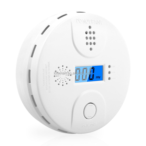 LCDCO検出器センサー内蔵85dBサイレンサウンド独立一酸化炭素中毒警告アラーム検出 - Product Image 1