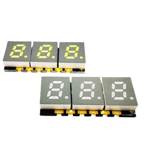 Jstronic 3 цифры семь сегментов SMD 0,2 дюймов 3 цифры 7 сегментов белый цвет smd СВЕТОДИОДНЫЙ дисплей - Product Image 4
