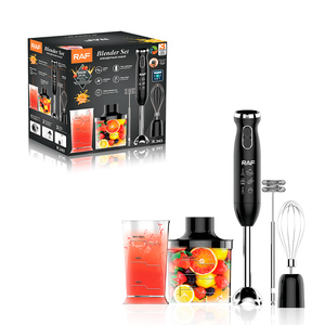 RAF professionale Stick Electric Immersion Food Fast Two switch a quattro lame avviano frullatore a mano Set 5 in 1 - Product Image 1