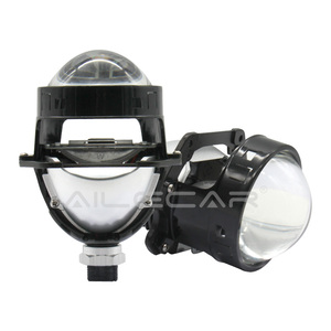 3インチBi-LEDプロジェクターヘッドランプ33W/42Wレンズ付き5000K防水LEDヘッドライト新品車モデル - Product Image 1