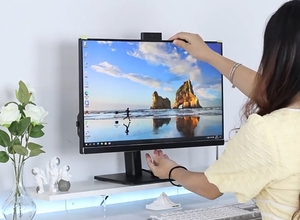 Sharer dp 23,8 Zoll Mini-Desktop All-In-One-PC CPU-Kern I3 I5 I7 12. Firewall Linux Wifi LCD-Display HD-Schnitts telle zum Verkauf - Product Image 5