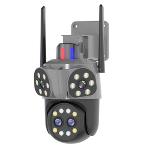 Cámara IP segura WiFi para exteriores para protección del hogar 4K 8MP CCTV Video con AI Body Tracking Micrófono incorporado Red PTZ Características - Product Image 1