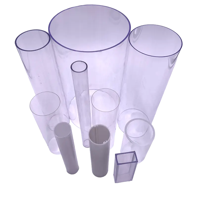Tubo De Núcleo De Plástico Mais Barato Alta Qualidade Impermeável Pvc Core Tubing Embalagem Leve Thin Wall Tubes Para Embalagem Transporte
