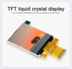 Polcd 2,8 Zoll LCD-Bildschirm ST7789V 240*320 Trans flektive Mcu Rgb Spi-Schnitts telle 2,8 ''Tft Lcd-Modul - Product Image 2