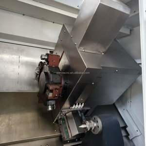TCK56高效卧式数控车床Fanuc控制系统中型加工平床结构斜床设计 - Product Image 3