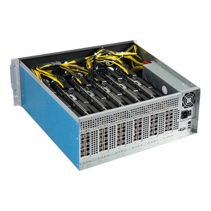 <strong>Computer</strong> 4U <strong>Server</strong> case 6 GPU Barebone <strong>System</strong> with B85 Motherboard Wallet Frame with 1840 CPU Chassis - Product Image 5