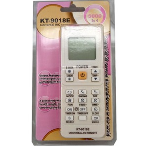 KT-9018E Universal Waterproof LCD AC A/C Air Conditioner Remote <strong>Control</strong> 5000-in-<strong>1</strong> All Kinds Use for Air Conditioner Remote
