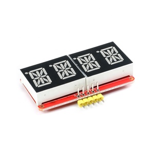 Rot Smaragdgrün Orange Farben 0,54 Zoll LED-Anzeige LED-Röhren I2C IIC 4 Bit Meter Digitales Röhren modul Für Arduino