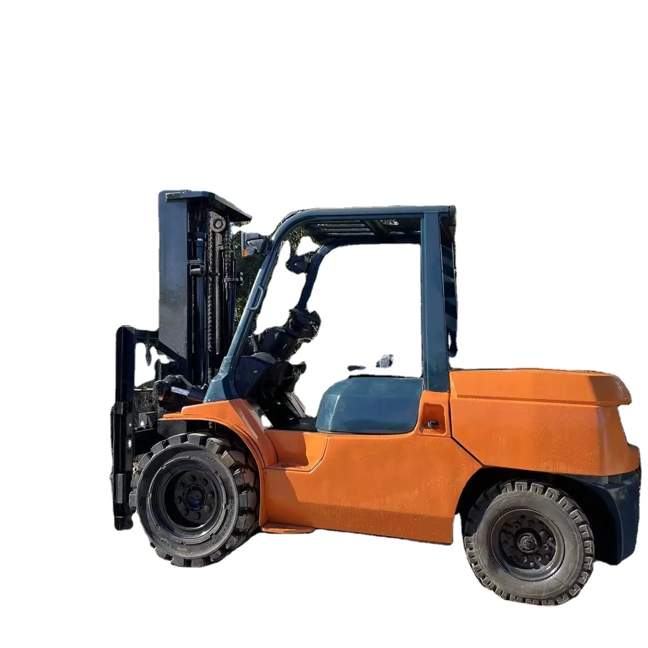 Preço barato usado 5ton toyota forklift original feito no japão