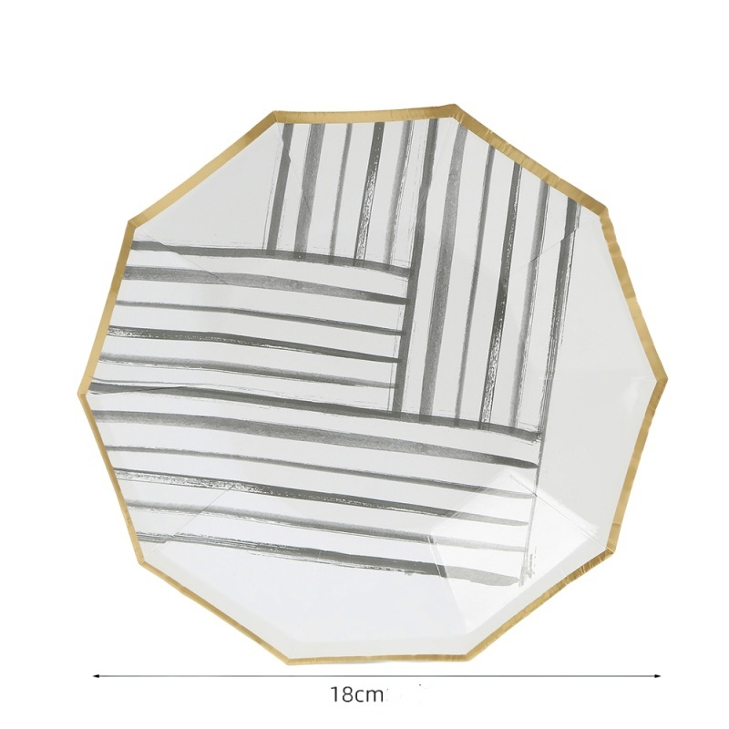 Assiette en carton 18cm