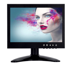 Monitor de pantalla LED cuadrado de tamaño pequeño de 7 pulgadas, monitor de ordenador LED pequeño de 7 pulgadas con VGA HDMIed AV BNC USB Audio - Product Image 1