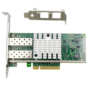 Yepyeni Ethernet birleştirilmiş PCIe 2.0x8 2 portlu 10G SFP 5.0 GT/s ağ kartı X520-SR2 - Product Image 1