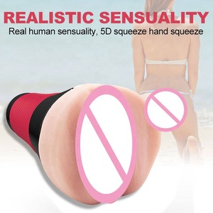 Vibrator Mastrubasi Pria, Teleskopik Otomatis Cup Masturbator Saku Vagina Penis Pesan Pria - Product Image 2